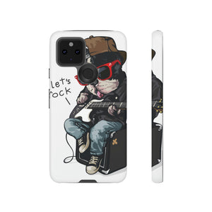 Rock n Roll Dog Android Case (Protective) Google Pixel 5 5G Matte Phone Case