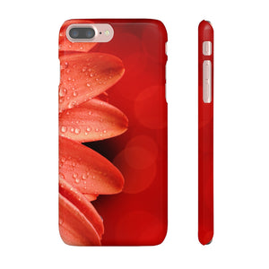 Red Spring Flower Samsung/iPhone (Slim) Phone Case