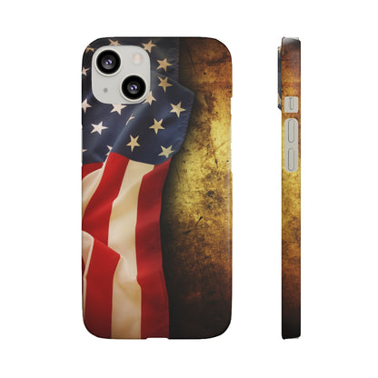 Close up of American flag Samsung/iPhone (Slim) Phone Case