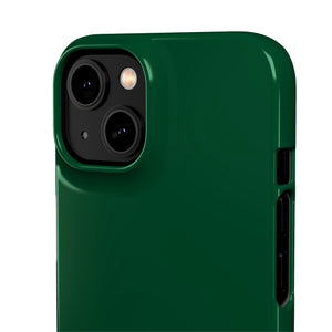 British Racing Green iPhone Case (Slim) Phone Case