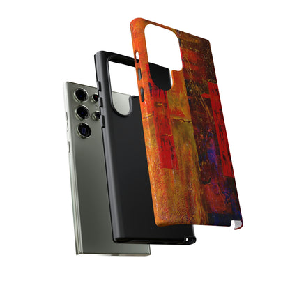 Red Oil Painting Android Case (Protective) Phone Case