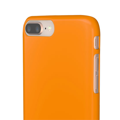 Dark Orange iPhone Case (Slim) Phone Case