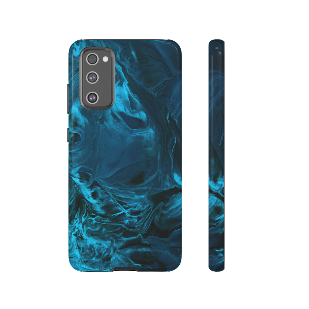 Ocean Blue Android Case (Protective) Samsung Galaxy S20 FE Glossy Phone Case