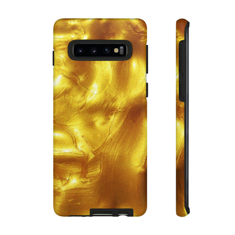 Liquid Gold Android Case (Protective) Samsung Galaxy S10 Matte Phone Case