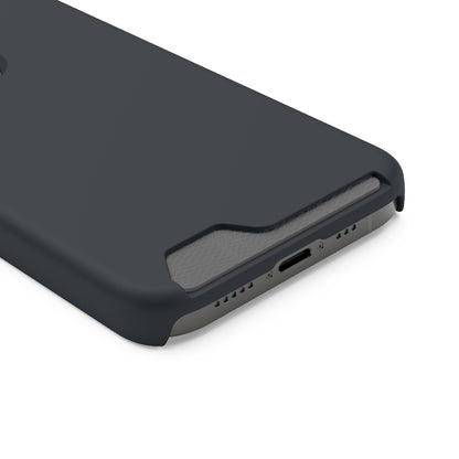 Gunmetal iPhone Case (Card) Phone Case