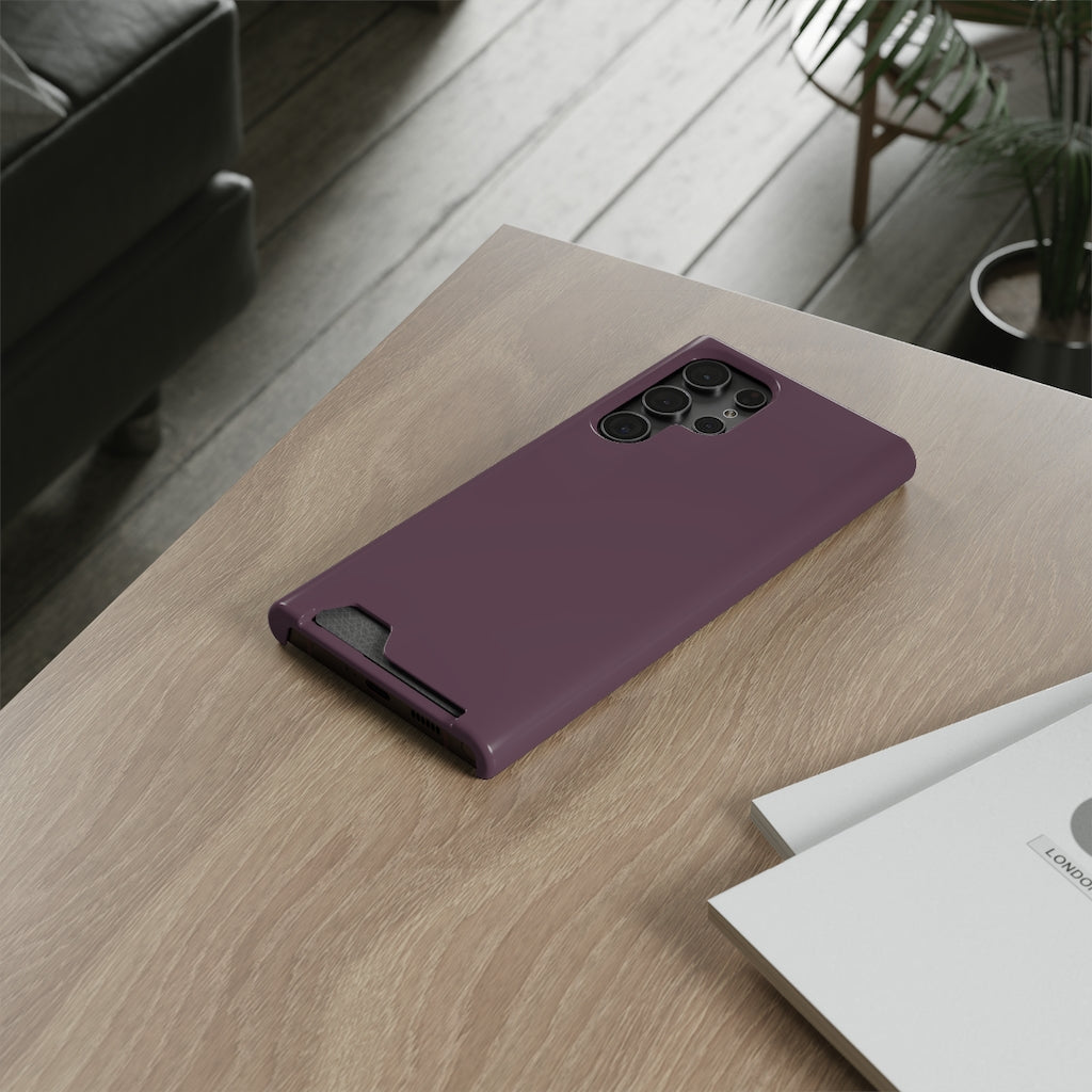 Eggplant Samsung Case (Card) Phone Case