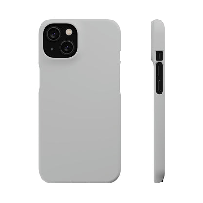 Gray iPhone Case (Slim) iPhone 14 Matte Phone Case