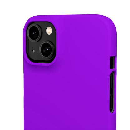 Dark Violet iPhone Case (Slim) Phone Case