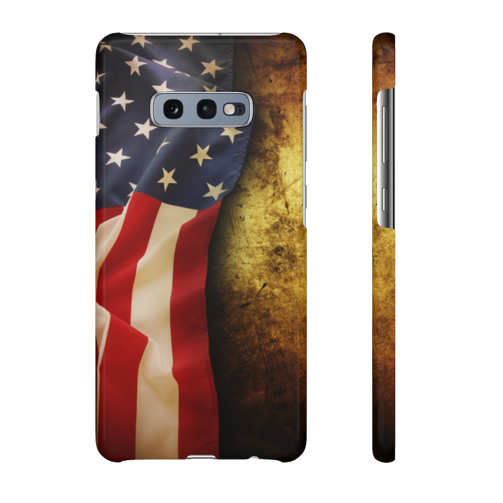 Close up of American flag Samsung/iPhone (Slim) Phone Case