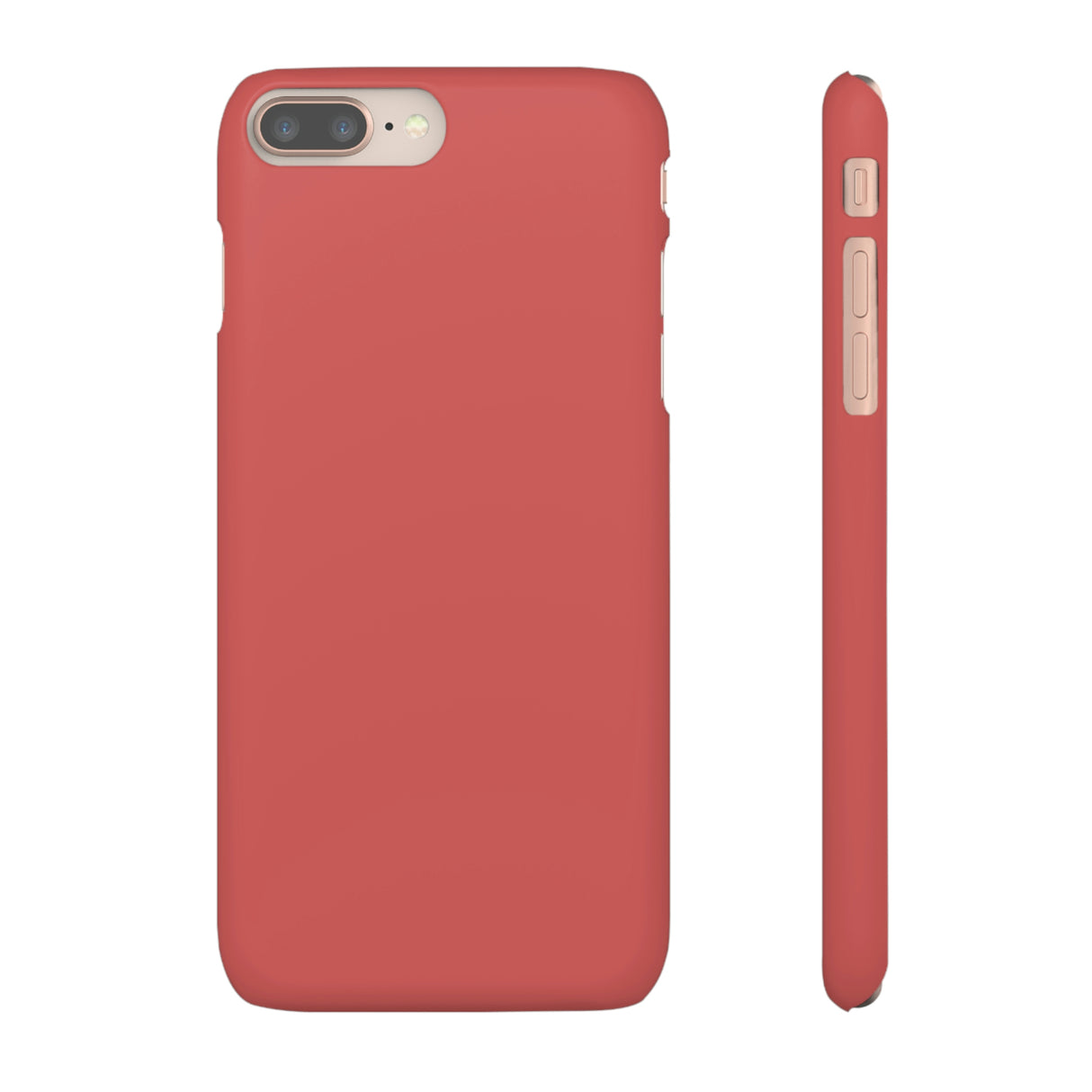 Indian Red iPhone Case (Slim) iPhone 8 Plus Matte Phone Case