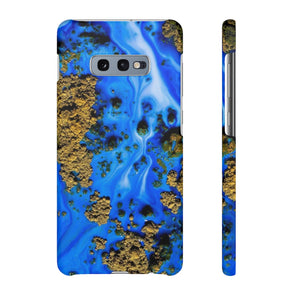 Blue River Ink Art Android Case (Slim) Samsung Galaxy S10E Matte Phone Case