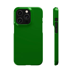 Dark Green iPhone Case (Slim) iPhone 14 Pro Glossy Phone Case