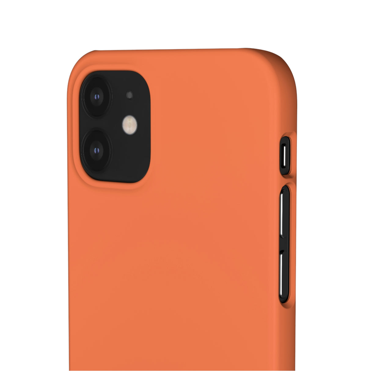 Coral Orange iPhone Case (Slim) Phone Case