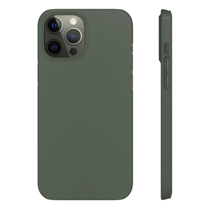 Ebony Green iPhone Case (Slim) iPhone 12 Pro Max Glossy Phone Case