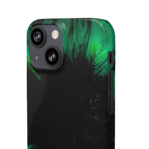 Northen Star Gaze Ink Art iPhone Case (Slim) Phone Case