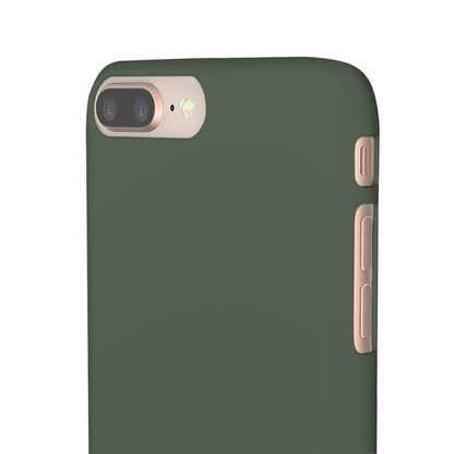 Ebony Green iPhone Case (Slim) Phone Case