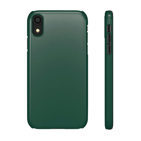 Brunswick Green iPhone Case (Slim) iPhone XR Glossy Phone Case