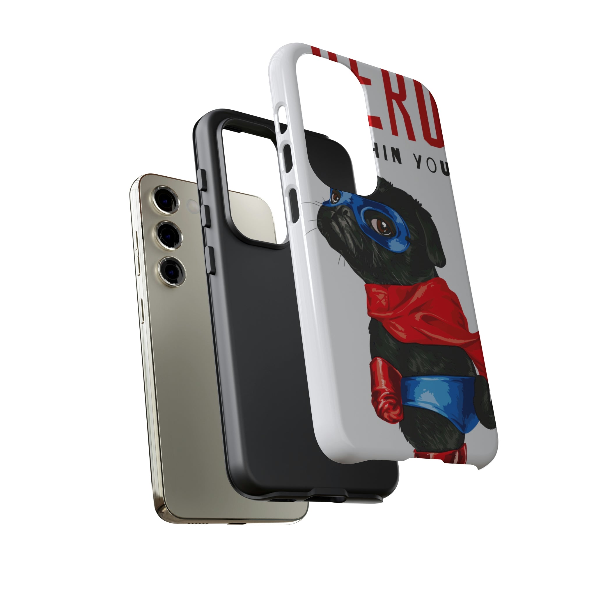 Hero Pug Android Case (Protective) Phone Case