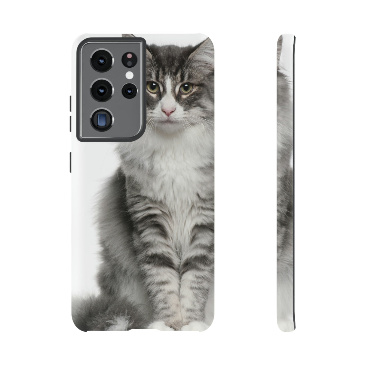 Forest Cat Android Case (Protective) Samsung Galaxy S21 Ultra Matte Phone Case