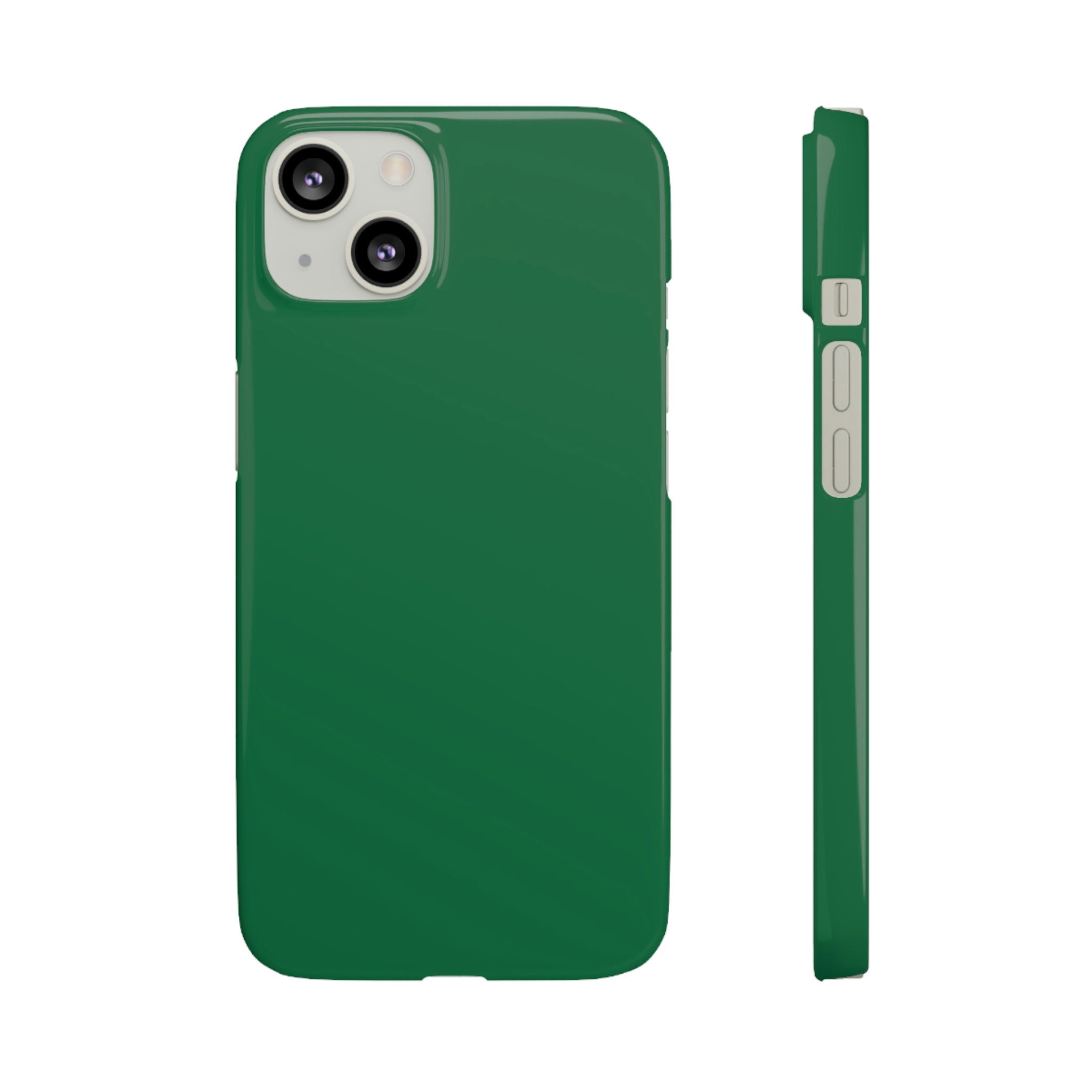 Cadmium Green iPhone Case (Slim) iPhone 13 Glossy Phone Case