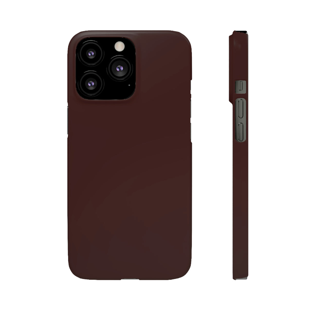 Dark Sienna Purple iPhone Case (Slim) iPhone 13 Pro Matte Phone Case