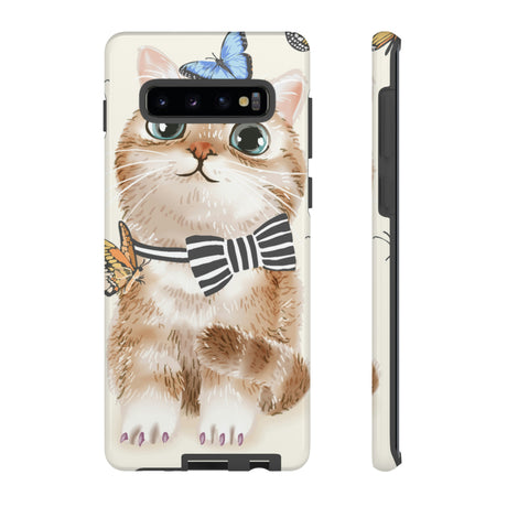 Petit Cute Cat Android Case (Protective) Samsung Galaxy S10 Plus Glossy Phone Case