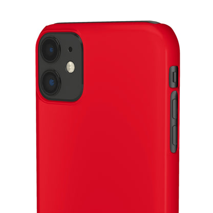 Cadmium Red iPhone Case (Slim) Phone Case