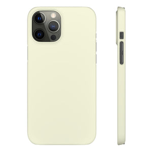 Beige iPhone Case (Slim) iPhone 12 Pro Max Matte Phone Case