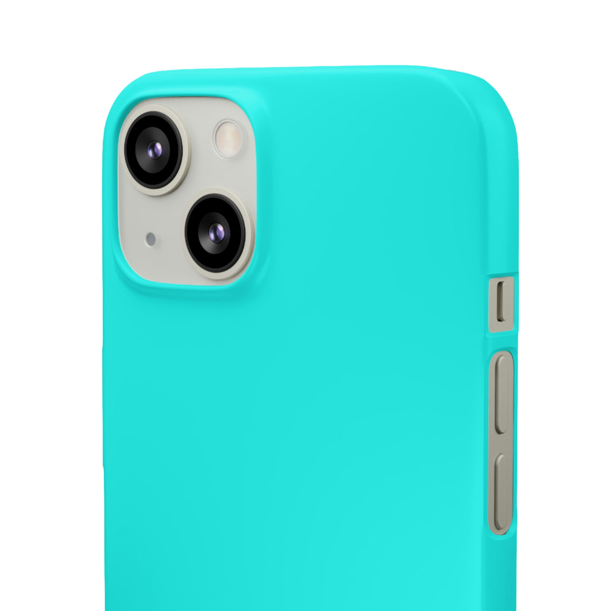 Flourescent Blue iPhone Case (Slim) Phone Case