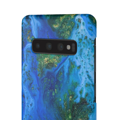 Blue Globe Ink Art Android Case (Slim) Phone Case