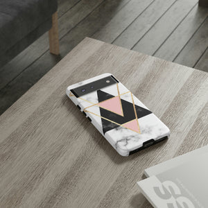 Marble Triangles Android Case (Protective) Phone Case