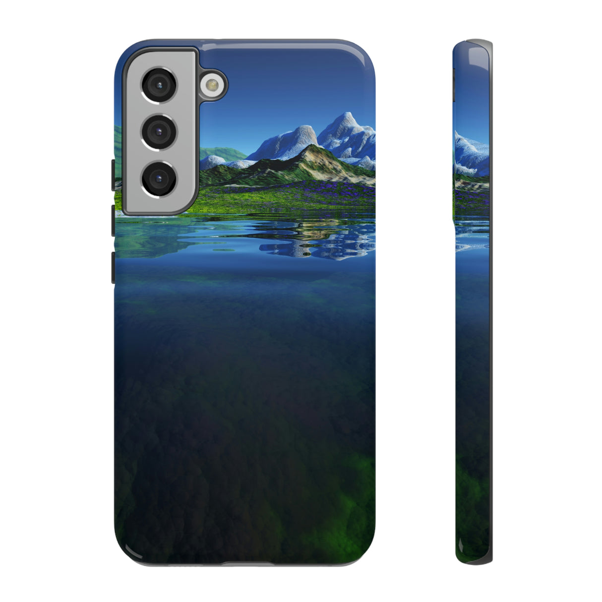 Mountain Lake Android Case (Protective) Samsung Galaxy S22 Plus Glossy Phone Case