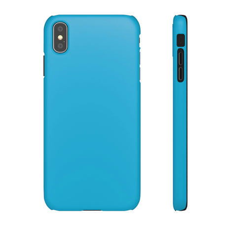 Bright Cerulean iPhone Case (Slim) iPhone XS MAX Matte Phone Case