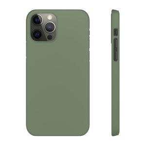 Camouflage Green iPhone Case (Slim) iPhone 12 Pro Matte Phone Case