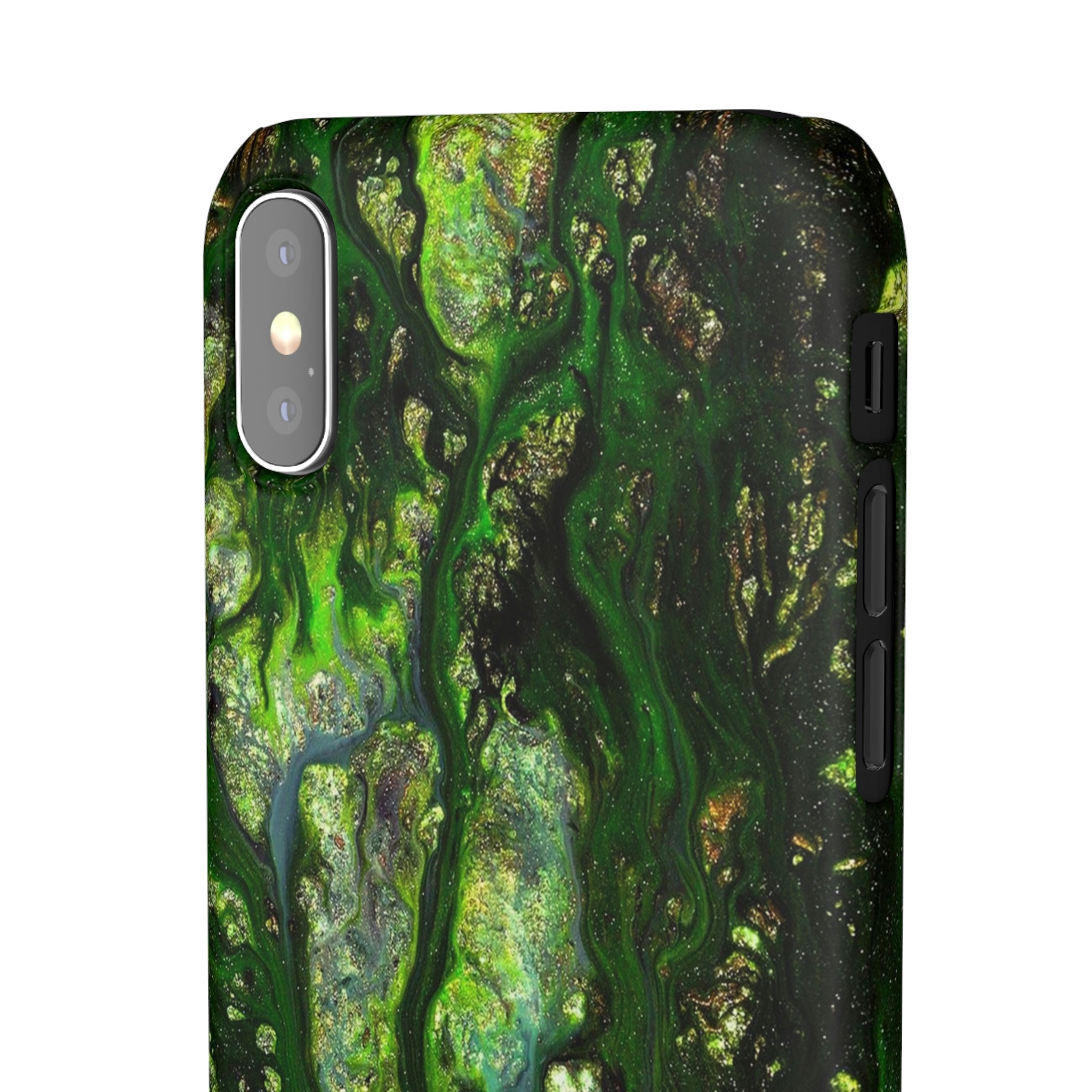 Smaragd Jewel Ink Art iPhone Case (Slim) Phone Case