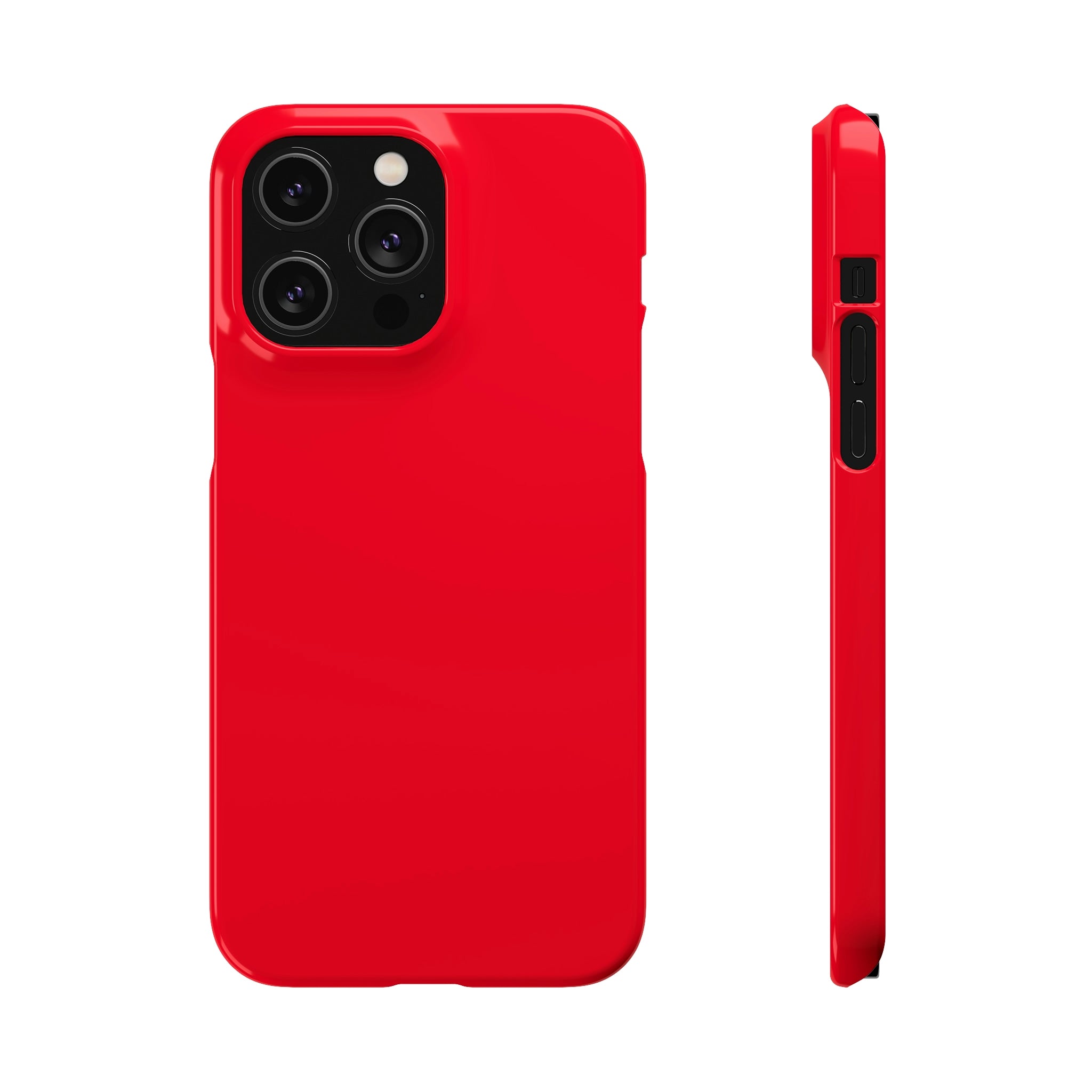 Cadmium Red iPhone Case (Slim) iPhone 14 Pro Max Glossy Phone Case