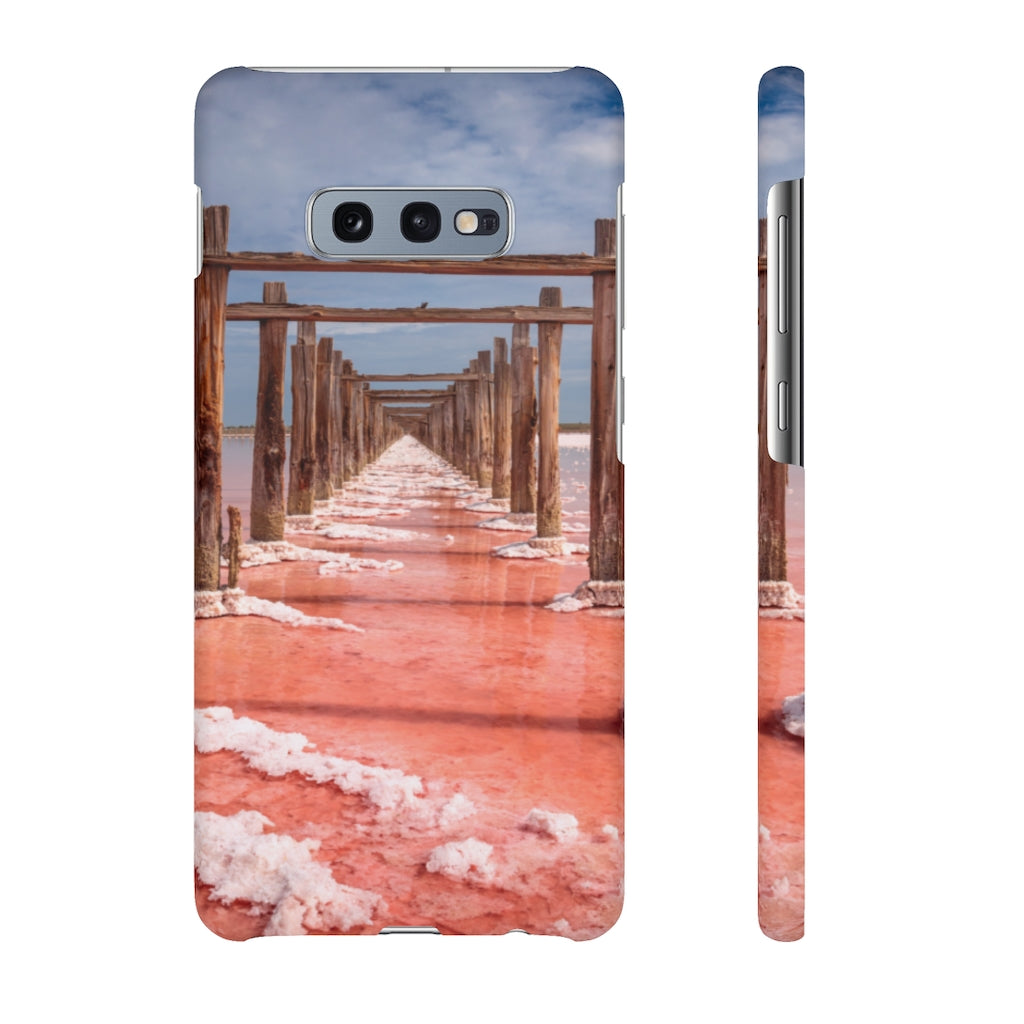 Pink Color of Salt Lake Samsung/iPhone (Slim) Phone Case