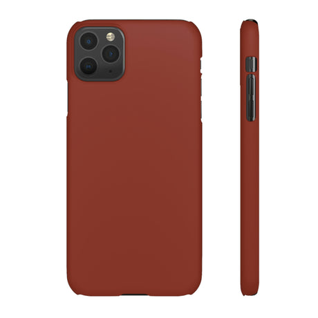 Burnt Umber iPhone Case (Slim) iPhone 11 Pro Max Matte Phone Case