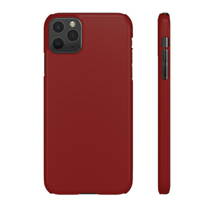 Falu Red iPhone Case (Slim) iPhone 11 Pro Max Glossy Phone Case