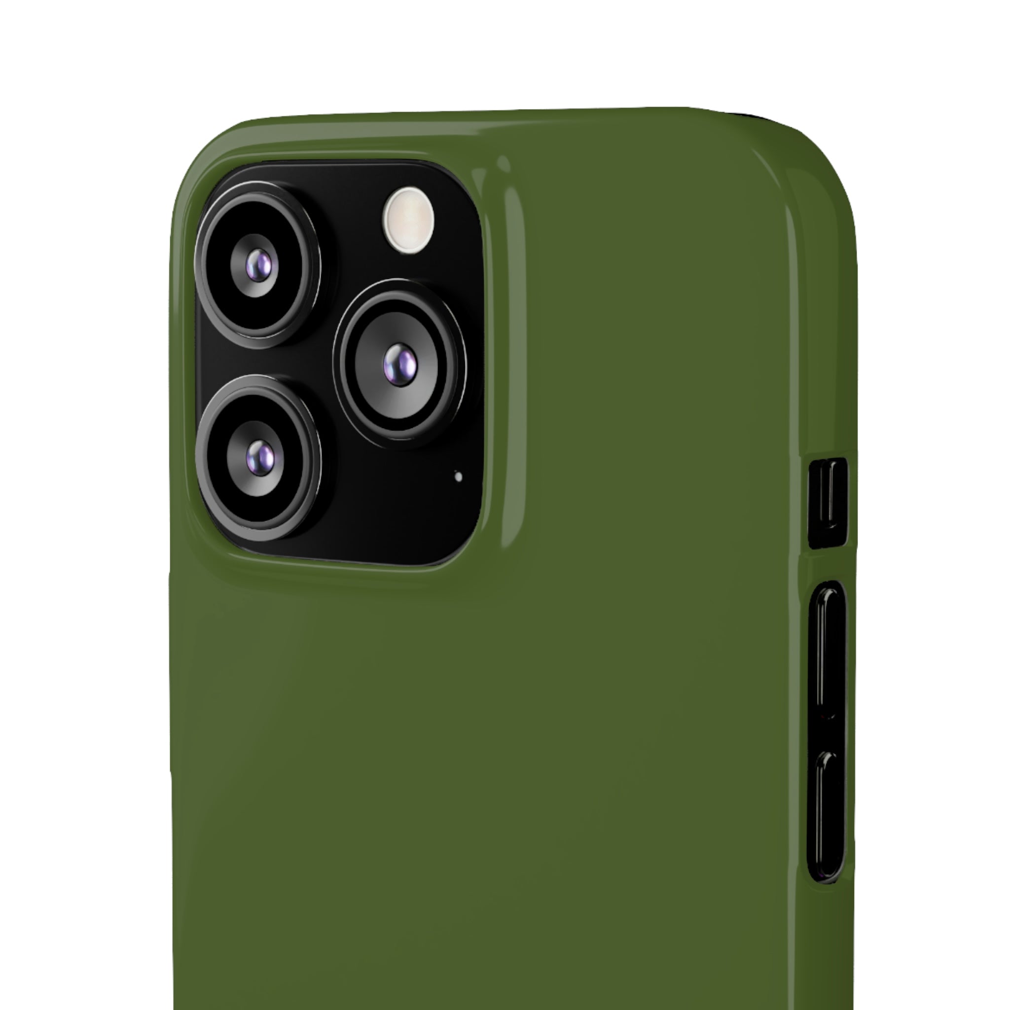 Dark Moss Green iPhone Case (Slim) Phone Case