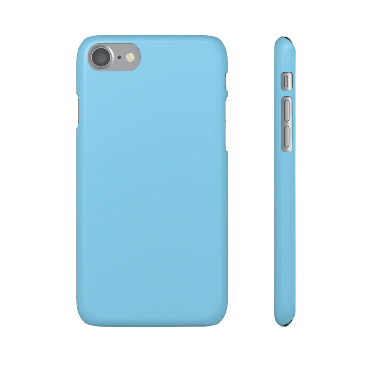 Baby Blue iPhone Case (Slim) iPhone 7 Glossy Phone Case