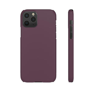 Eggplant iPhone Case (Slim) iPhone 11 Pro Glossy Phone Case