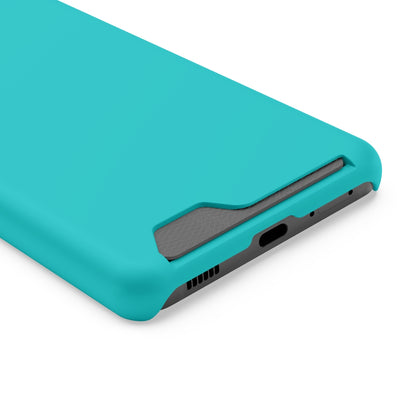 Dark Turquoise Samsung Case (Card) Phone Case