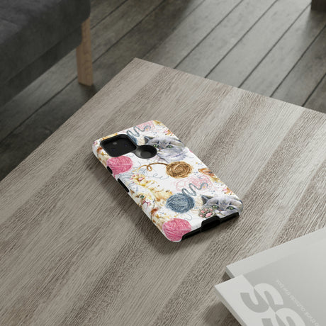 Cute Kitten Pattern Android Case (Protective) Phone Case