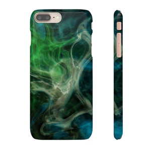 Green Marble iPhone Case (Slim) iPhone 8 Plus Glossy Phone Case