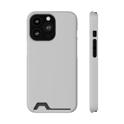 Light Gray iPhone Case (Card) iPhone 13 Pro Matte Without gift packaging Phone Case