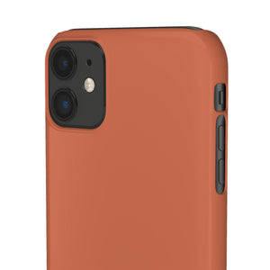 Copper Red iPhone Case (Slim) Phone Case