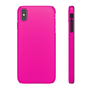 Hollywood Cerise iPhone Case (Slim) iPhone XS MAX Glossy Phone Case