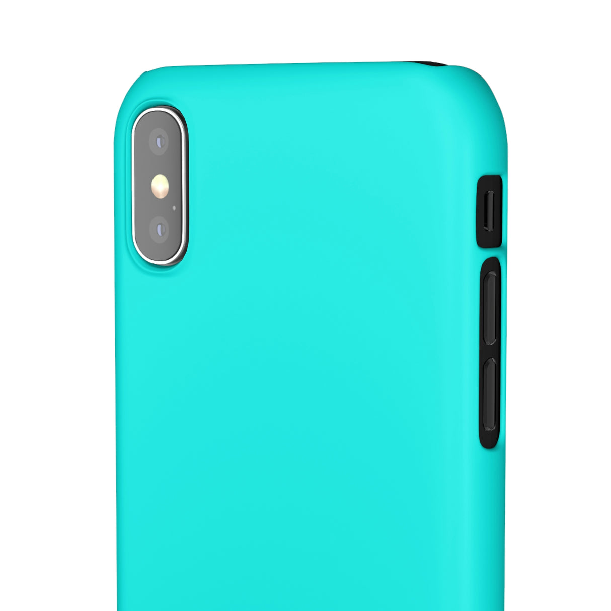 Flourescent Blue iPhone Case (Slim) Phone Case