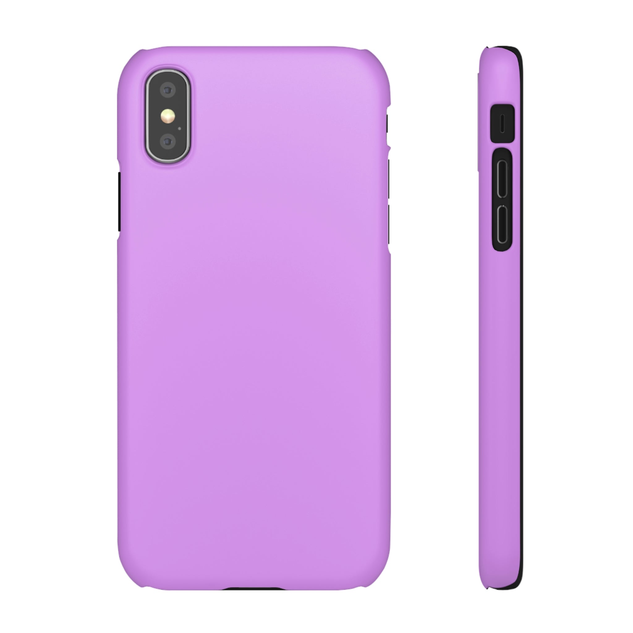 Bright Lilac iPhone Case (Slim) iPhone XS Matte Phone Case